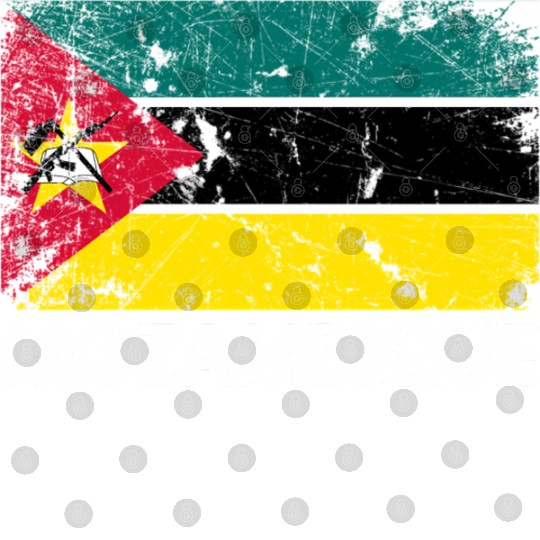 Mozambican Flag Made In Mozambique Digital Files