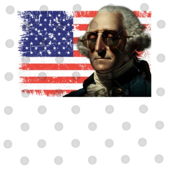 Merica George Washington Independence Day USA Digital Files