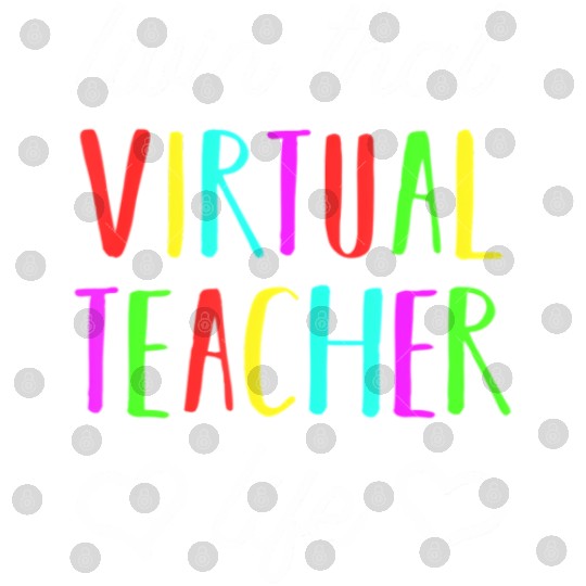 Virtual Teacher Life For Back To School Educator Digital Files