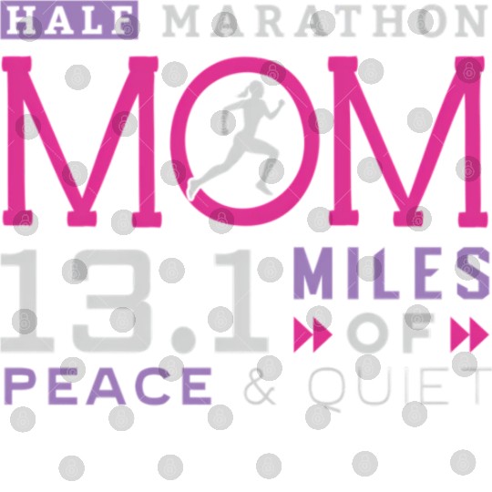 131 Half Marathon Mom Running Mommy Runner Digital Files