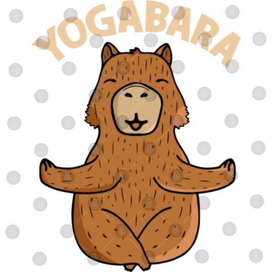 Capybara Yoga Lover Women Meditation Gift Capybara Digital Files