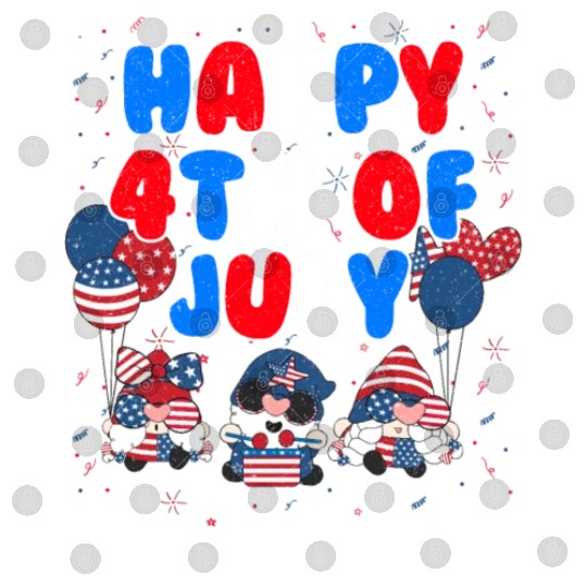 Happy 4th July Independence Day Party USA Digital Files
