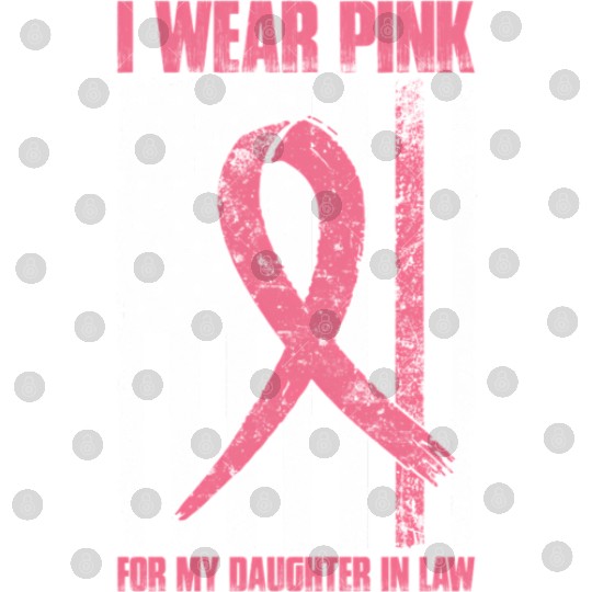 I Wear K For My Daughter In Law Breast Cancer Digital Files