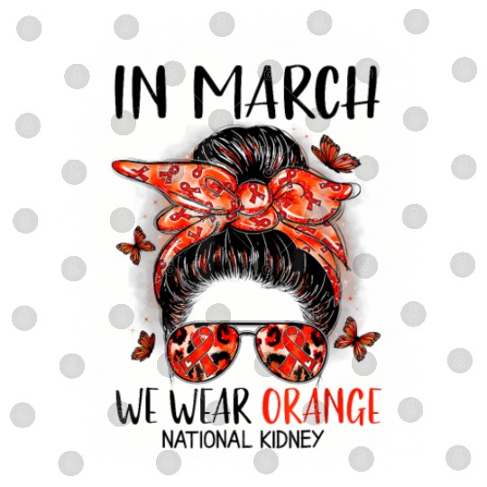 Bleached In March We Wear Orange National Ney Digital Files