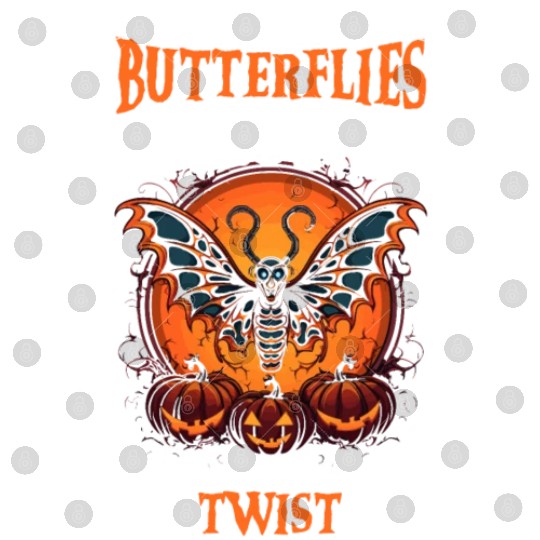 Butterfly Halloween Trick Or Treat Insect Lover Digital Files