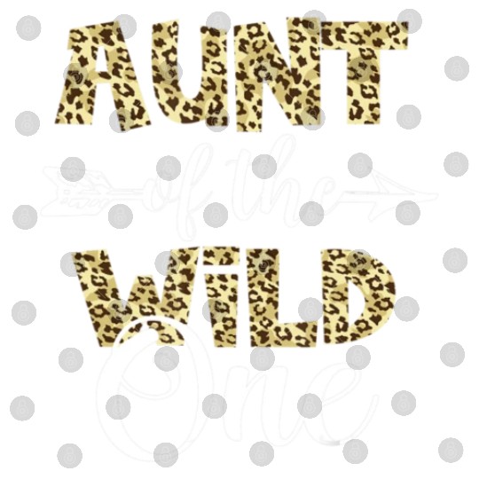 Aunt Of The Wild One Zoo Themed 1st Birthday Digital Files