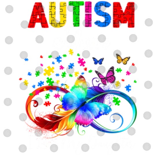 Butterfly Autism Mom I Love My Daughter Support Au Digital Files