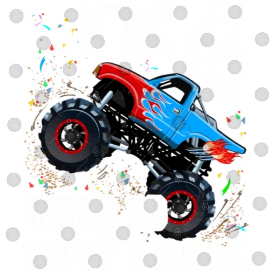 Monster Trucks 4Th Party 4 Digital Files