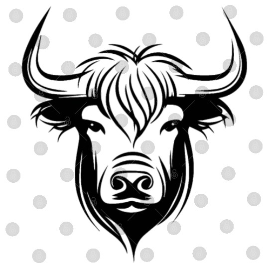 Scottish Highland Cow Digital Files