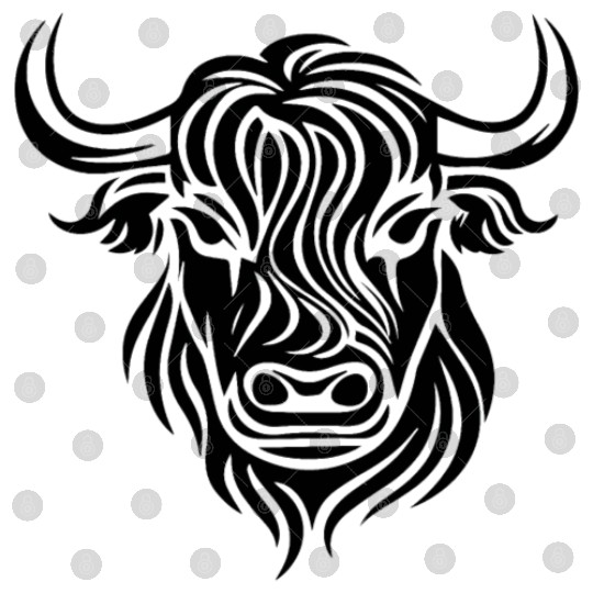 Scottish Highland Cow Digital Files