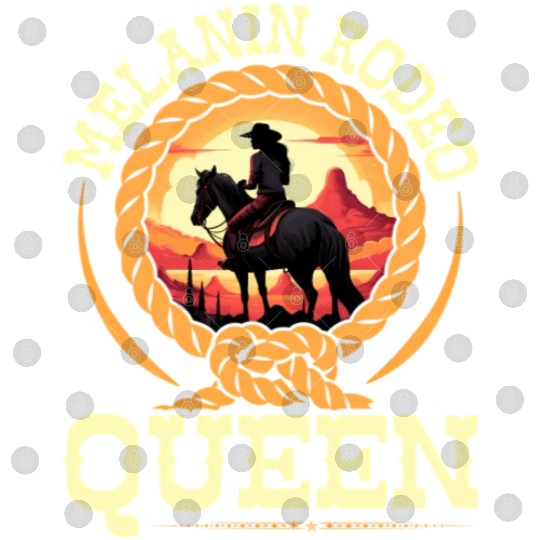 Melanin Rodeo Queen Cory African-American Digital Files