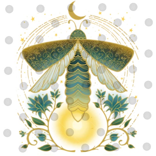 Firefly Magical Lunar Mystical For Nature Digital Files