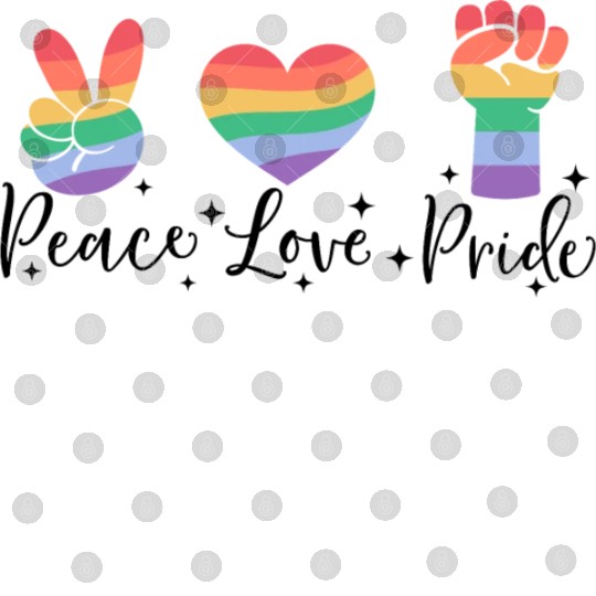 peace love pride; pride month; gay; lgbt;gay pride Digital Files