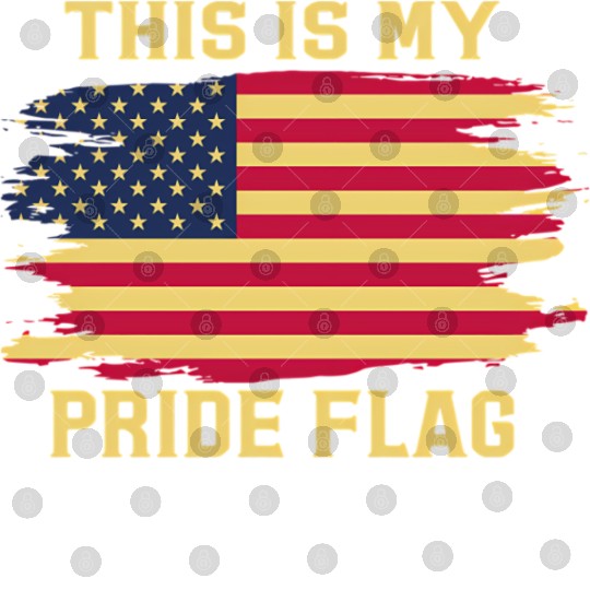 4Th Of July This Is My Pride Flag Usa American Pat Digital Files