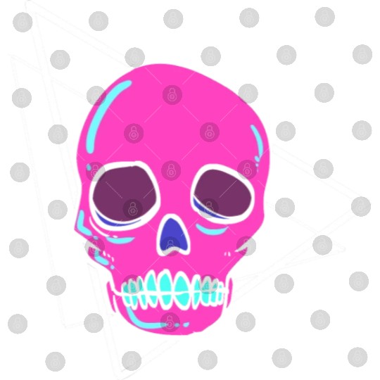Dead Inside Skull Artist Gift Digital Files