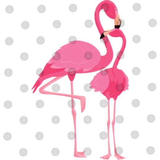 Flamingo with Child Digital Files