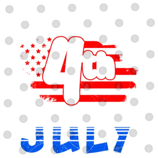 Born 4th of July Independence Day America Digital Files