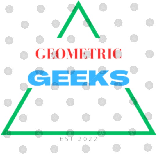 Red Blue Green Geometric Greeks Digital Files