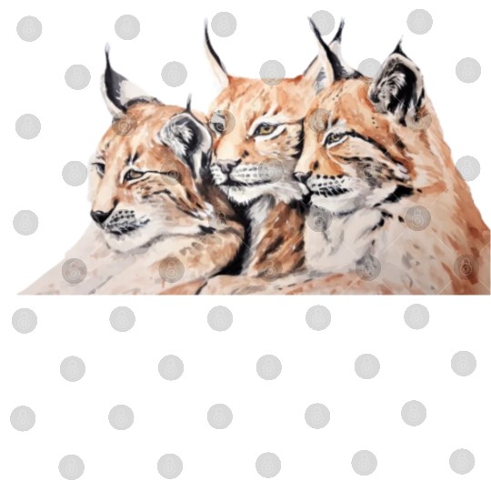 Design of lion cubs, king of the forest Digital Files