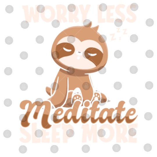 Sloth Lazy Sloth Yoga Digital Files