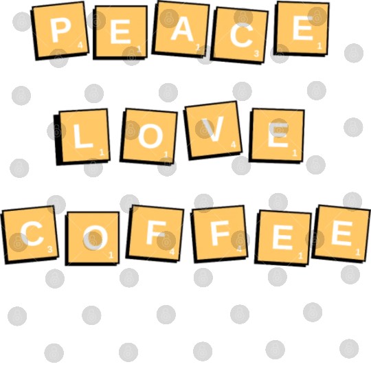 Peace Love Coffee Digital Files