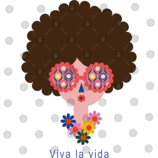 Cute Frida Kahlo In Colorful Summer Vacation Digital Files