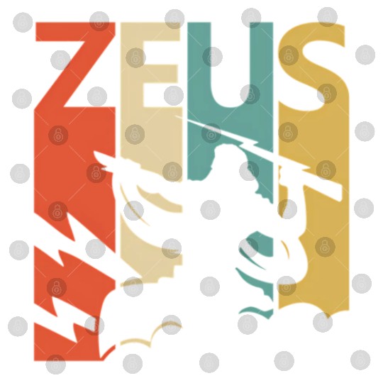 Zeus God Of Thunder - Greek Mythology Digital Files