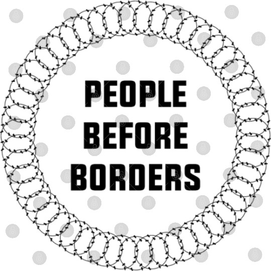 People Before Borders Abolish ICE humor Digital Files