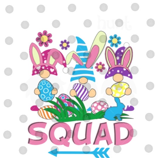 Egg Hunt Squad green Digital Files