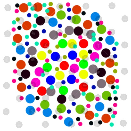 Multi-colored circle pattern Digital Files, Travel