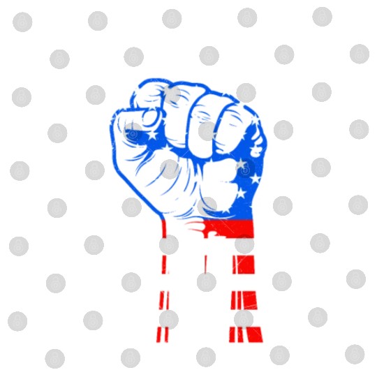 American Fist Stars and Stripes USA Party Digital Files