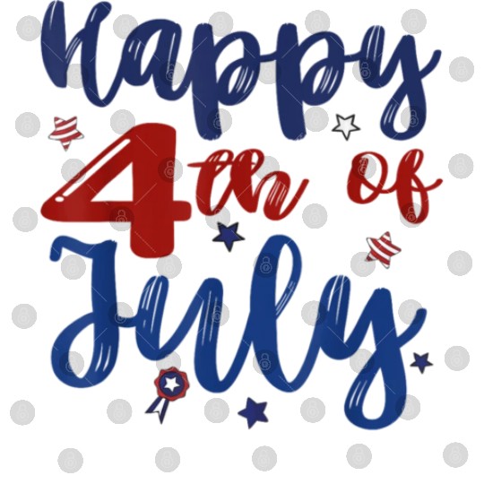 Fireworks Happy 4th Of July US Flag American 4th Digital Files