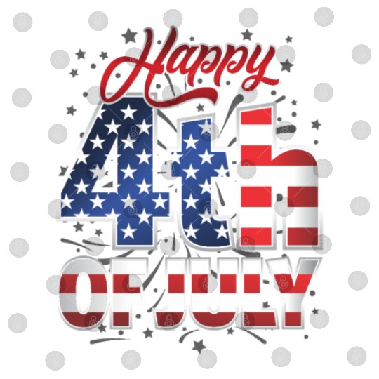 Proudly United: Happy 4th Of July! Digital Files