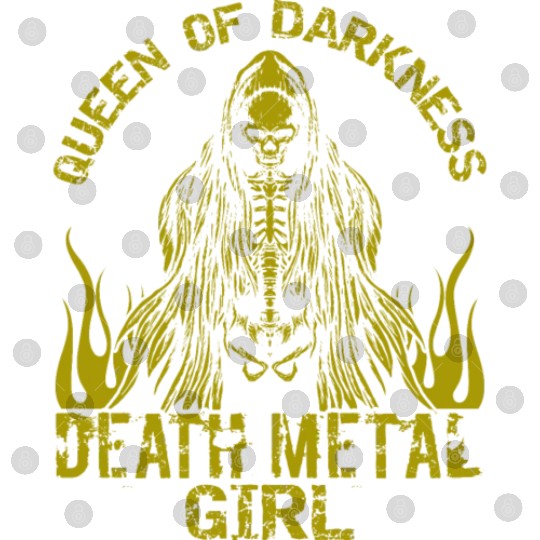 Goth Rock Satan Girl Woman Festivals Death Metal Digital Files