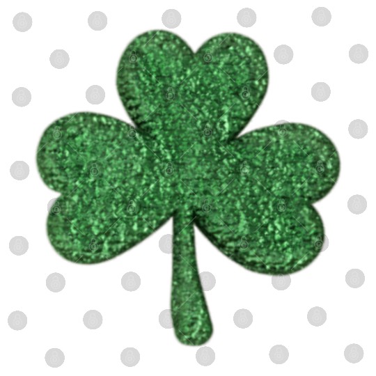 St Patrick'S Day Green Glitter-Clover Shamrock Digital Files