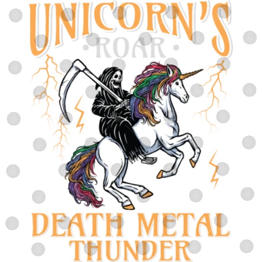 Goth Rock Satan Unicorn Festivals Death Metal Digital Files