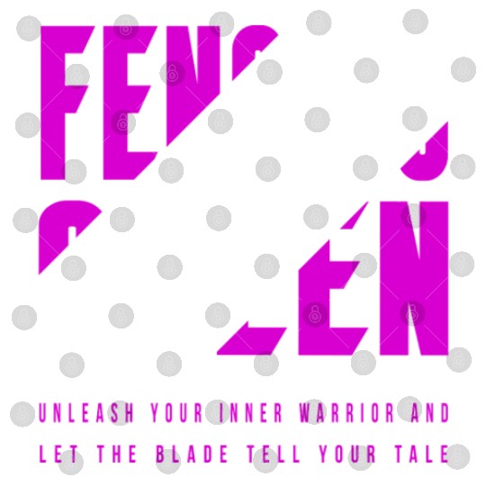 Fencing Queen Digital Files