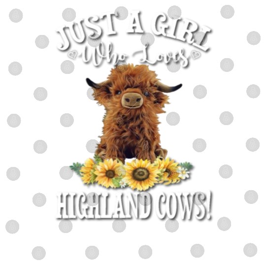 Scottish Highland Cow Digital Files