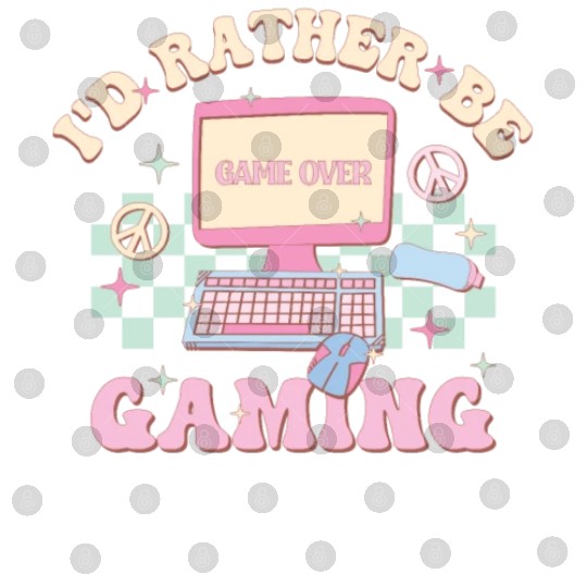 I'd Rather Be Gaming, Happy Game Day Digital Files