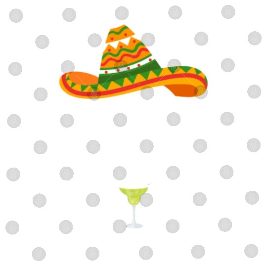 Margarita Golf Ball Mexican Sombrero Digital Files