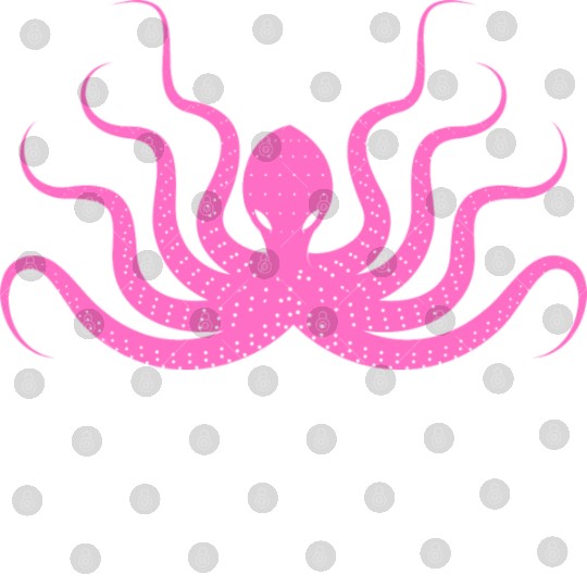 Menace Octopus Neon Pink Digital Files