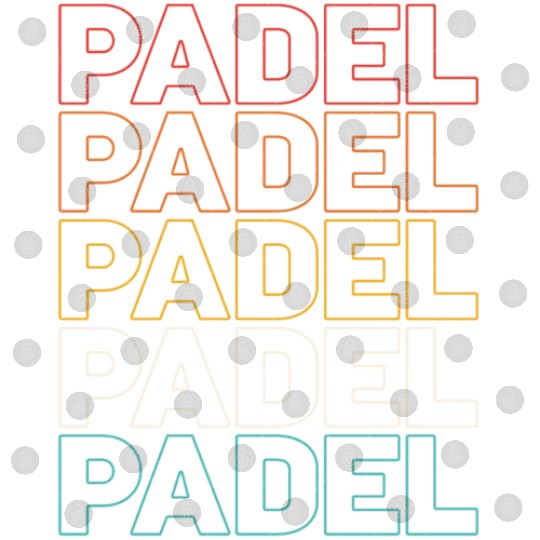 Padel Wallout Retro Digital Files