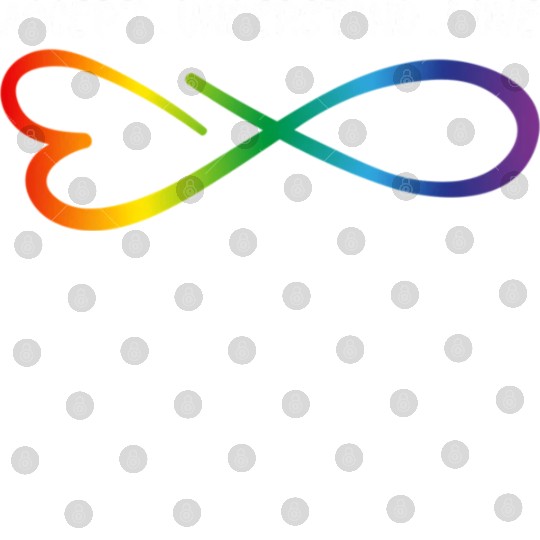 Accept Understand Love Neurodiversity Infinity Aut Digital Files