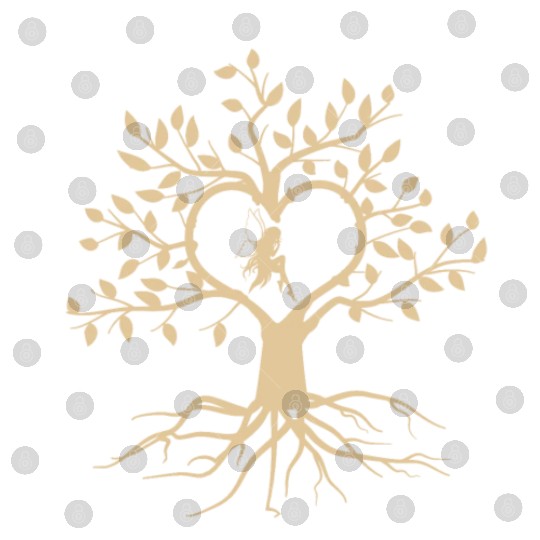 Fairy Digital Files, Fairycore Fairy Sitting In Heart