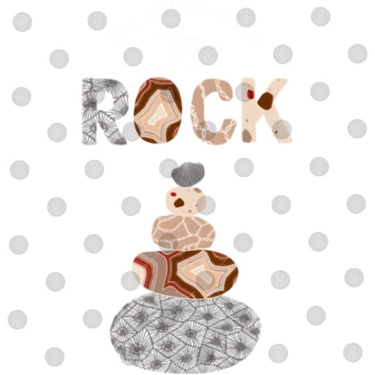 Great Lakes Rock Colored Rock Stack Petoskey Stone Digital Files