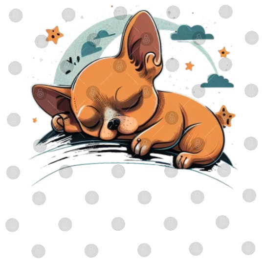 Chihuahua | Sunday Sleep Cute Dog Good Night Digital Files