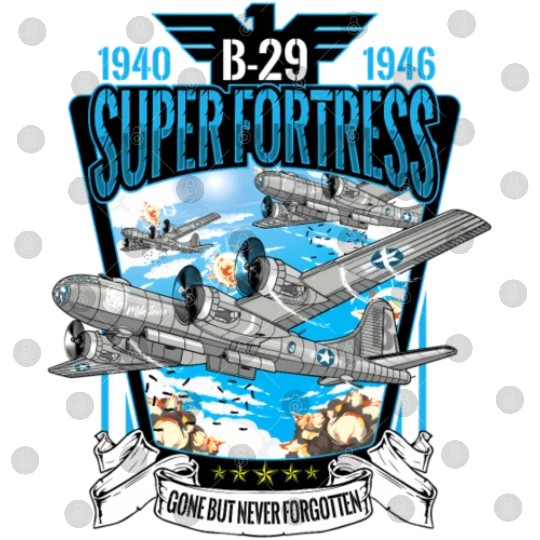 World War 2 Aircraft Wwii B-29 Superfortress Bombe Digital Files