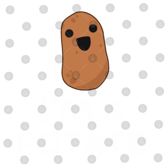 I'm A Potato - Funny Potatokawaiikawaii potatofunn Digital Files