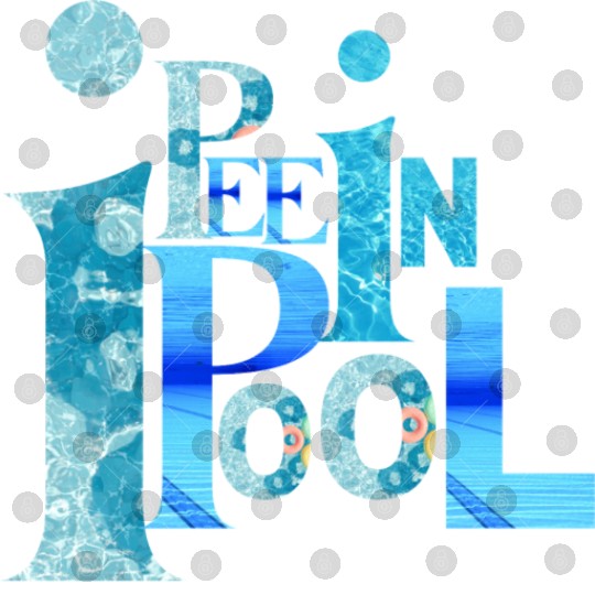 I pee in pools Short-Sleeve Unisex swimmer joke Digital Files