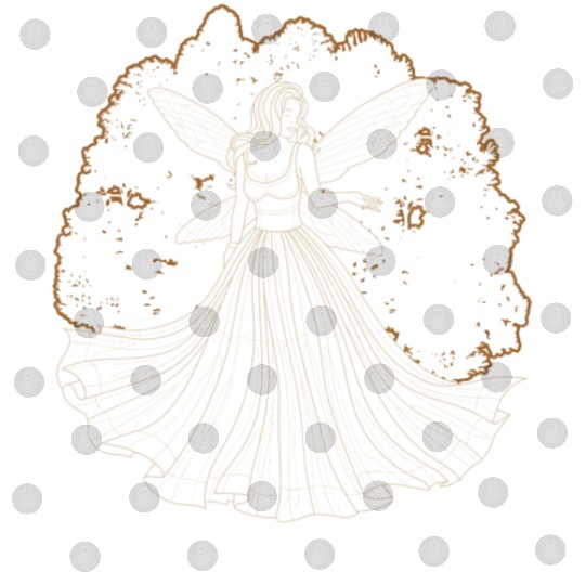 Fairy Digital Files, Fairycore Fairy Forest Trees Grunge